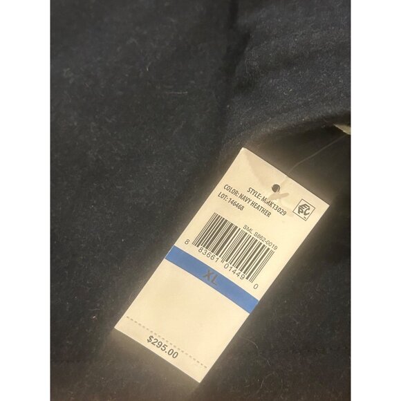 Michael Kors Black Wool Blend Coat Jacket Style MMK13029 Men's Size XL NWT - Picture 7 of 8